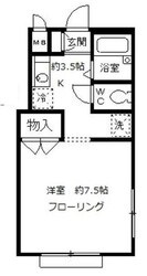 ＴＫプルミエール目黒の物件間取画像